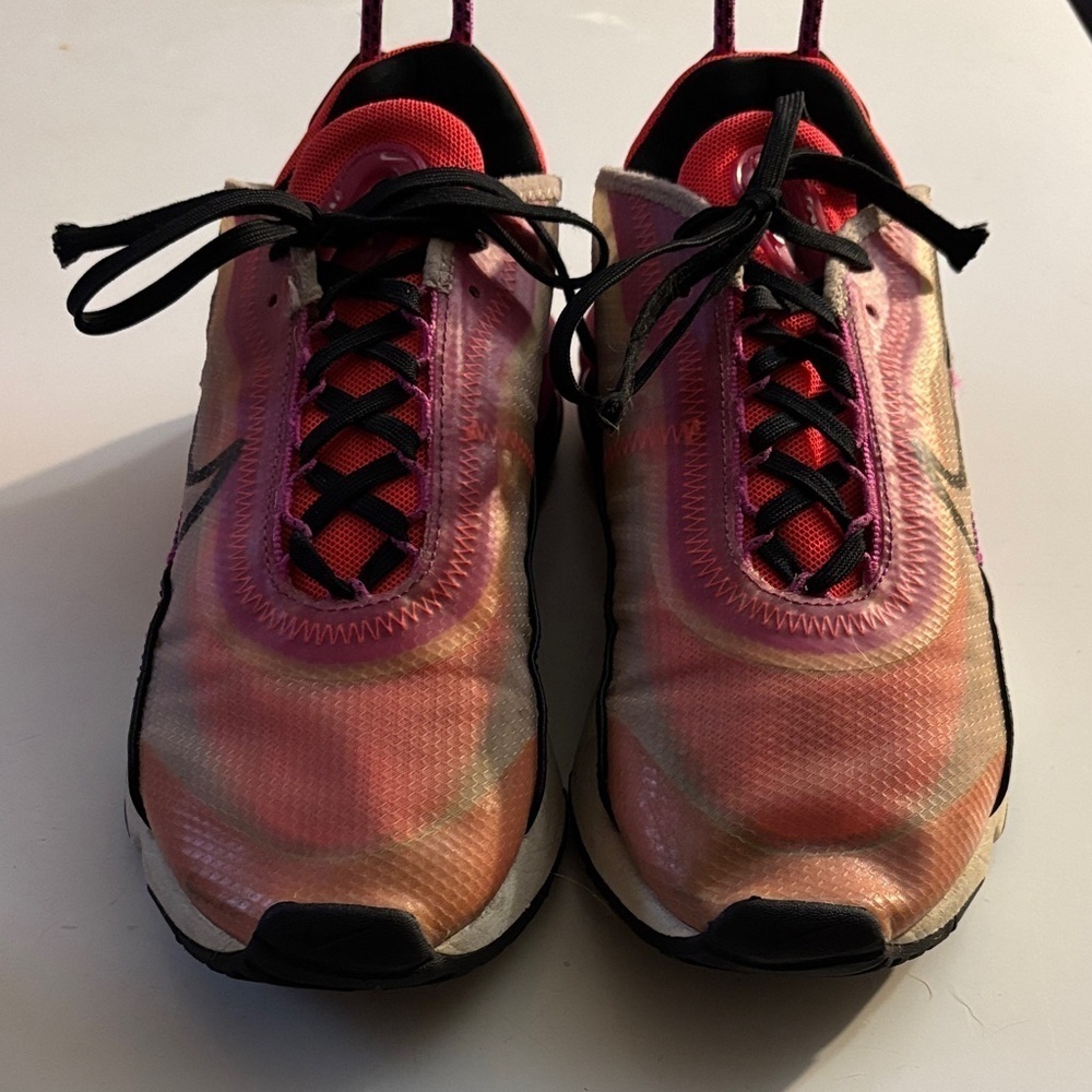 Nike Air Max 2090 Women’s Iced Lilac Fire Pink CK2612-500 size 7.5 *Flaws - Picture 2 of 9